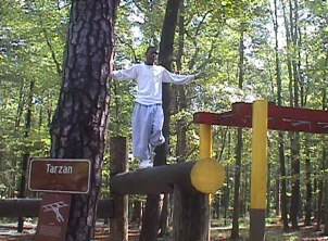C/1LT Antwon Lambert on th Tarzan