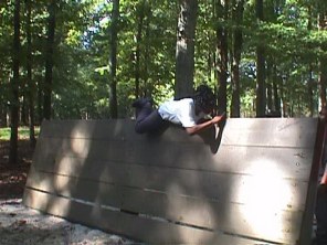 A cadet trying very hard (I Think I Can)
